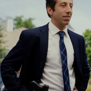 Poker Face Simon Helberg Blue Blazer