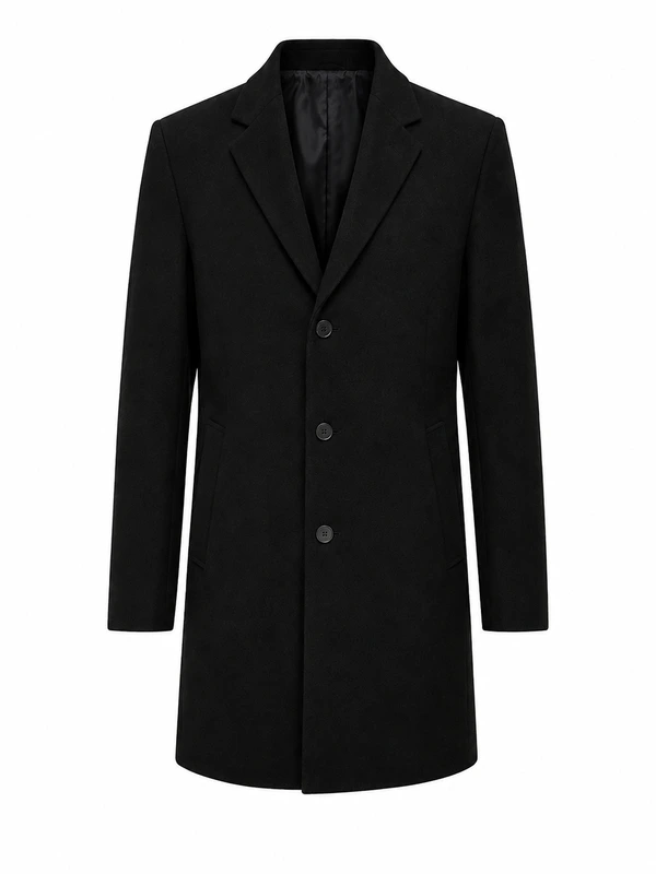 Slow Horses S04 River Cartwright Black Wool Coat
