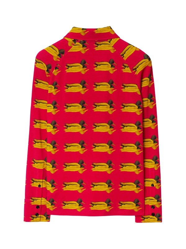 Tamron Hall Show June Ambrose Duck Print Shirt