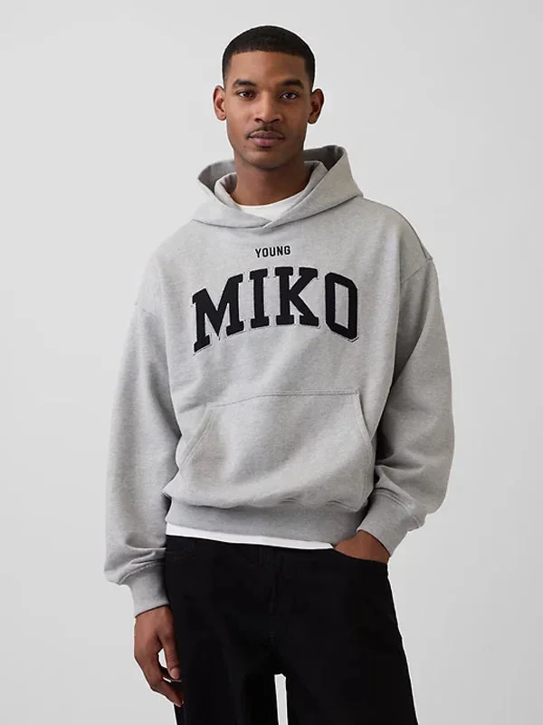 Young Miko Adult Heavyweight Logo Hoodie - Image 6