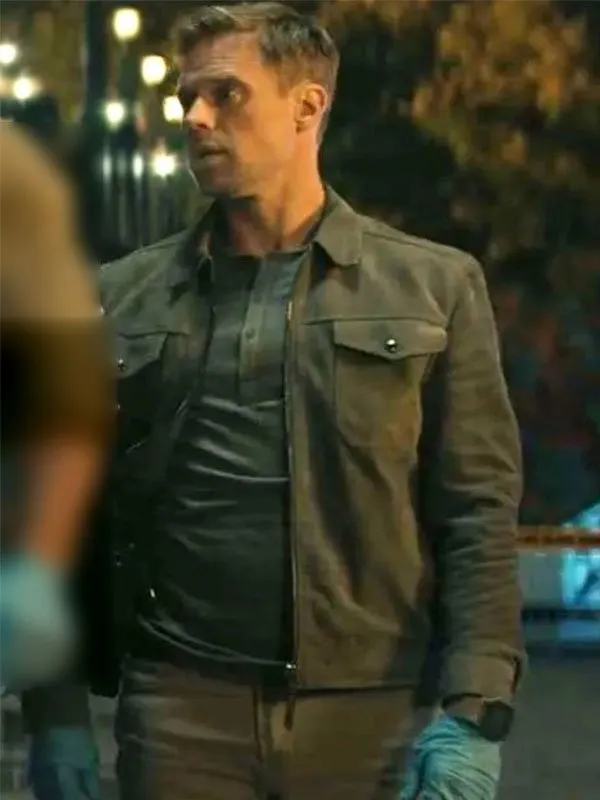Reacher David O’Donnell Grey Jacket
