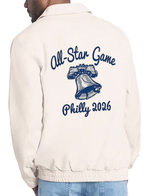 MLB All-Star Philly 2026 Cream Cotton Jacket