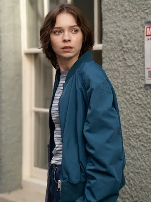 A Good Girl’s Guide to Murder S02 Emma Myers Blue Jacket