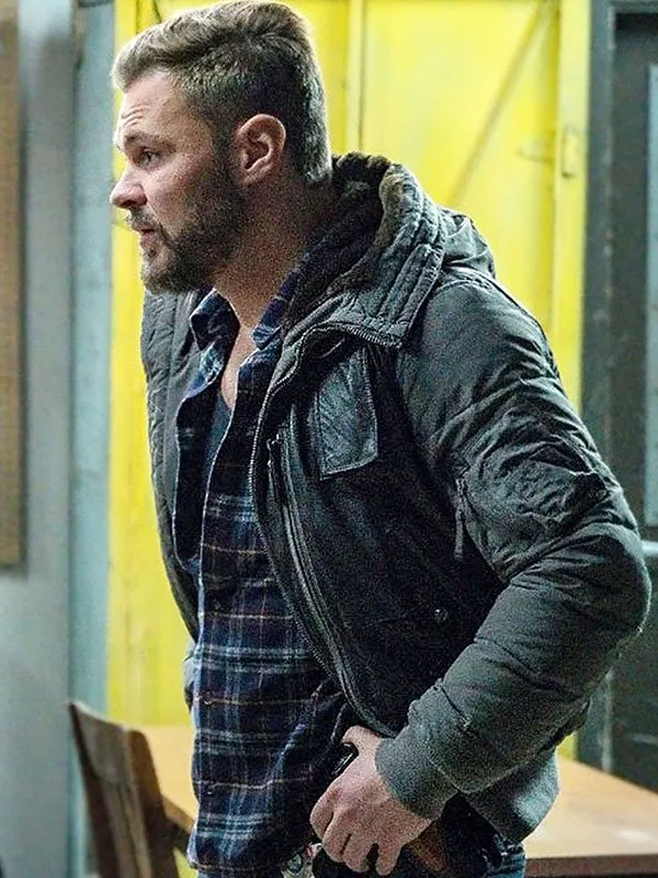Adam Ruzek Chicago PD Hooded Jacket - Image 2