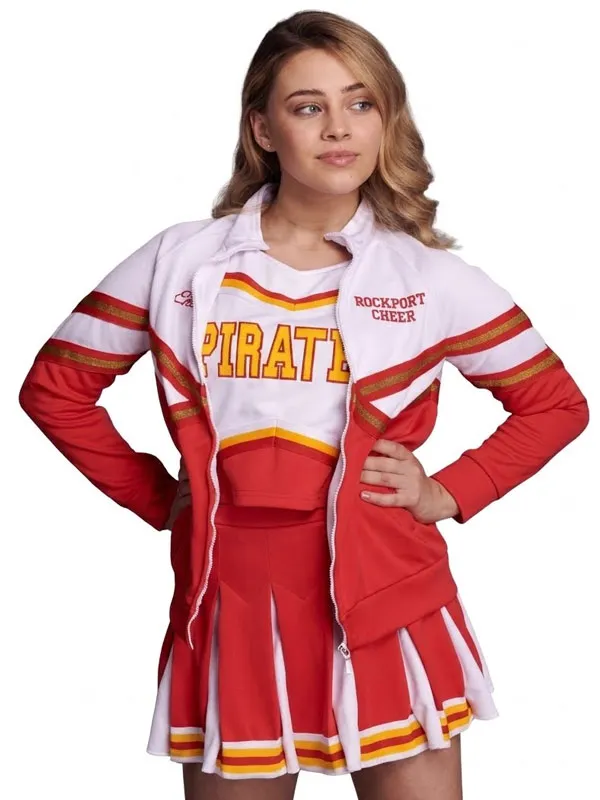 After Josephine Langford Pirates Cheerleader Bomber Jacket