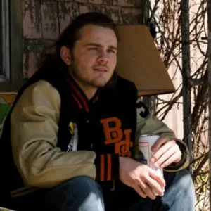 Alex Neustaedter American Rust Letterman Jacket