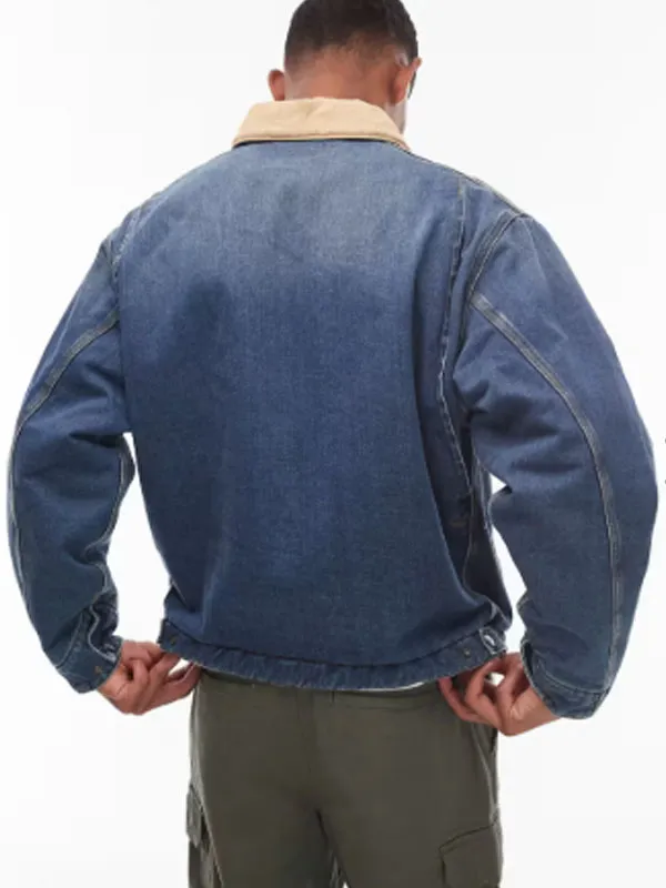 A Good Girl’s Guide to Murder S02 Connor Reynolds Denim Jacket - Image 2