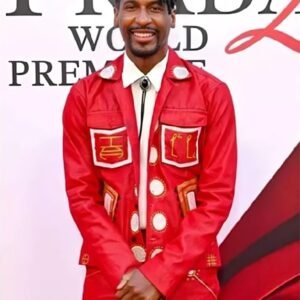 DWP 2 NY Premiere Jon Batiste Red Jacket