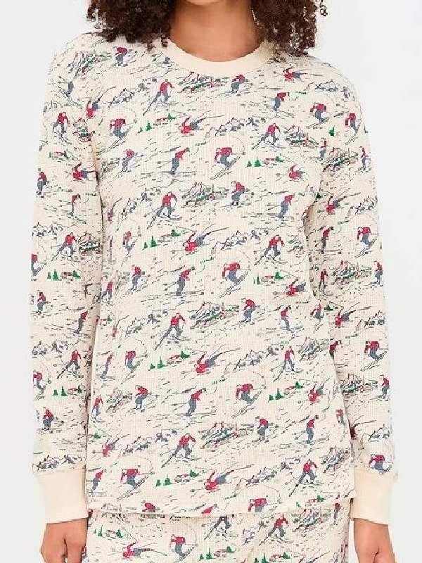 The Four Seasons S2 Erika Henningsen Ski Print Pajamas - Image 2