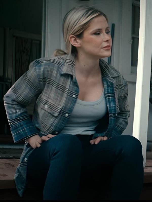 The Boys S5 Erin Moriarty Plaid Shirt