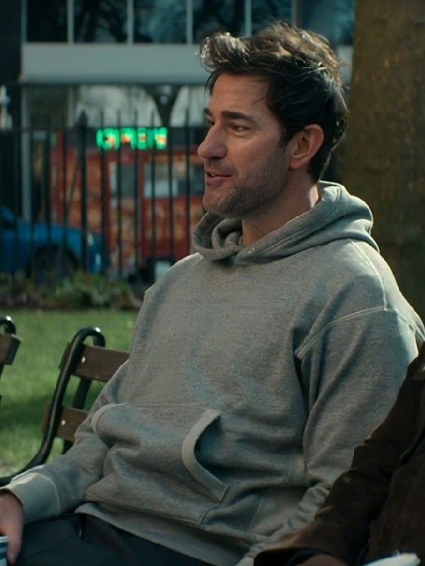 Jack Ryan: Ghost War 2026 John Krasinski Gray Hoodie