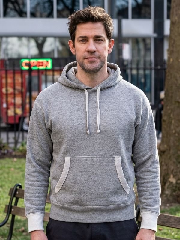 Jack Ryan: Ghost War 2026 John Krasinski Gray Hoodie