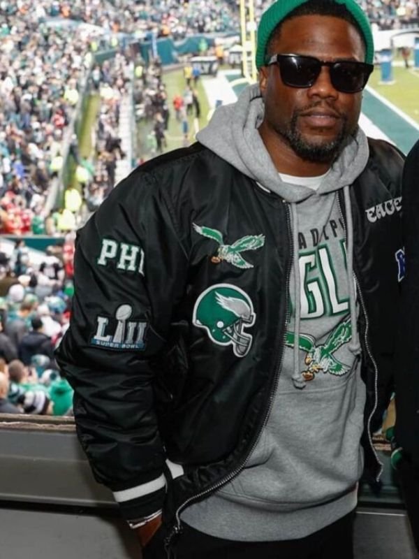 Kevin Hart Philadelphia Eagles Bomber Jacket