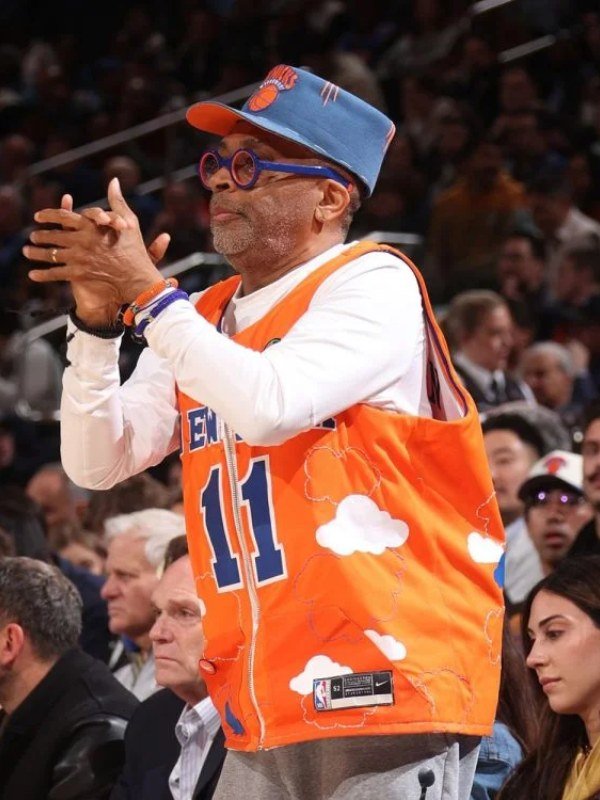 Clippers vs Knicks Game Spike Lee Jersey Vest - Image 2