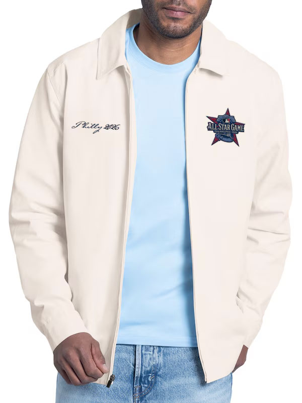 MLB All-Star Philly 2026 Cream Cotton Jacket