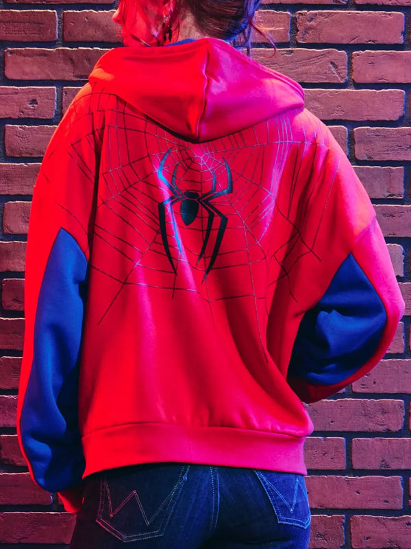 Spider-Man: Brand New Day Oversized Hooded Jacket