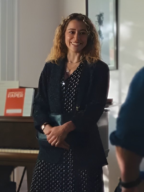 Maximum Pleasure Guaranteed 2026 Tatiana Maslany Tweed Blazer