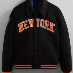 NY Knicks Raekwon Varsity Jacket