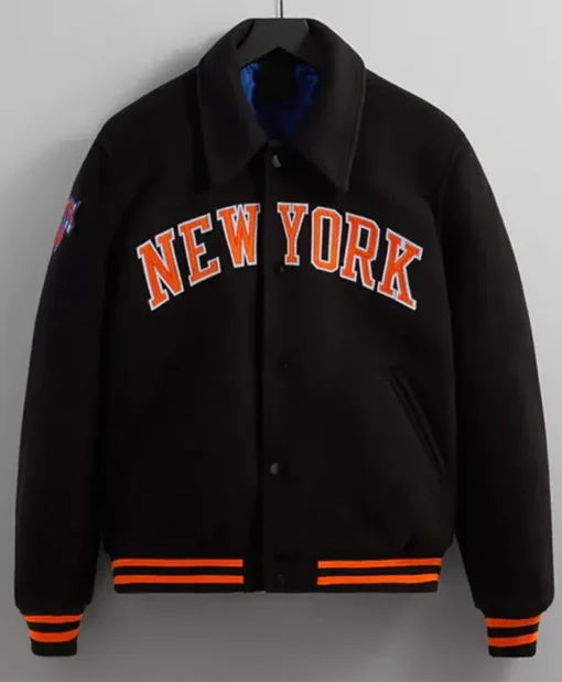 NY Knicks Raekwon Varsity Jacket