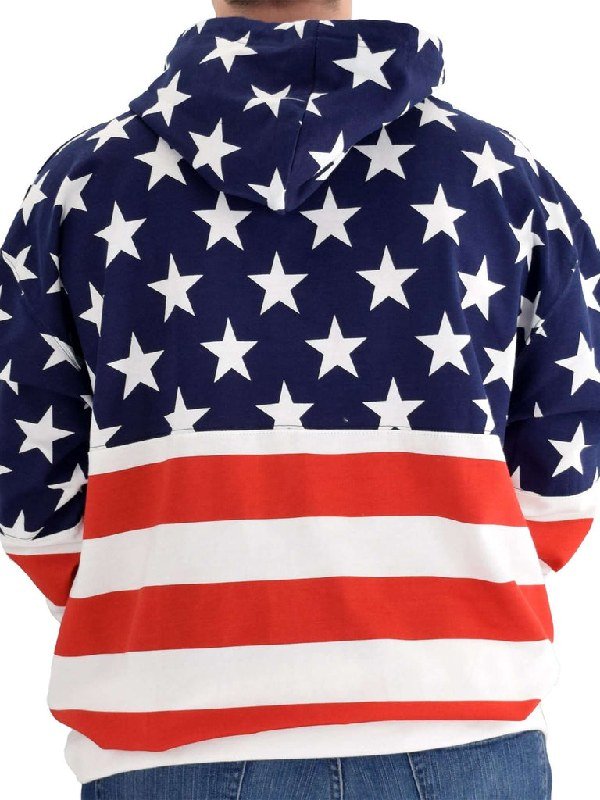 Philadelphia FAN EXPO Mr. T American Flag Hoodie - Image 3