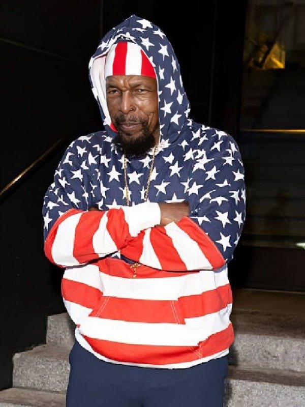 Philadelphia FAN EXPO Mr. T American Flag Hoodie - Image 2