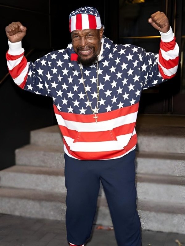 Philadelphia FAN EXPO Mr. T American Flag Hoodie