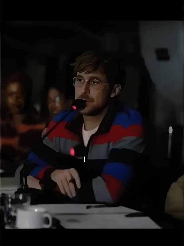 Project Hail Mary 2026 Ryan Gosling Stripe Quarter Zip Sweatshirt