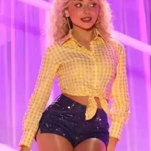 Sabrina Carpenter Austin City Limits Yellow Shirt