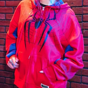 Spider-Man: Brand New Day Oversized Hooded Jacket