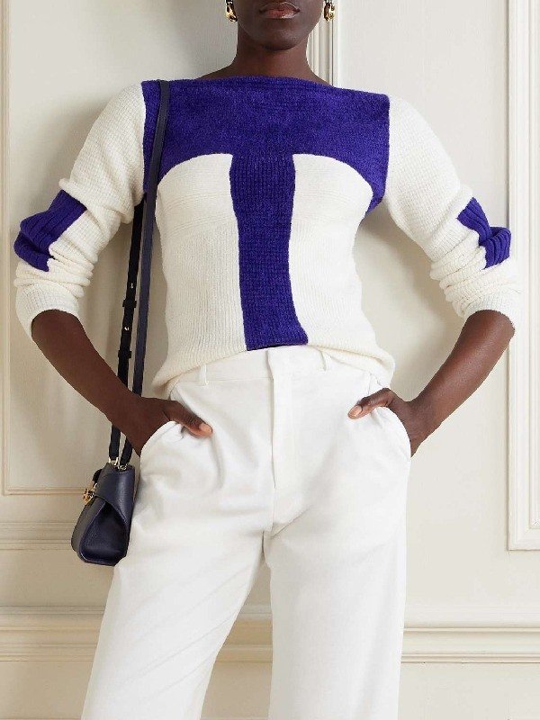 Summer House S10 Levi Sebree Two-tone Sweater - Image 2