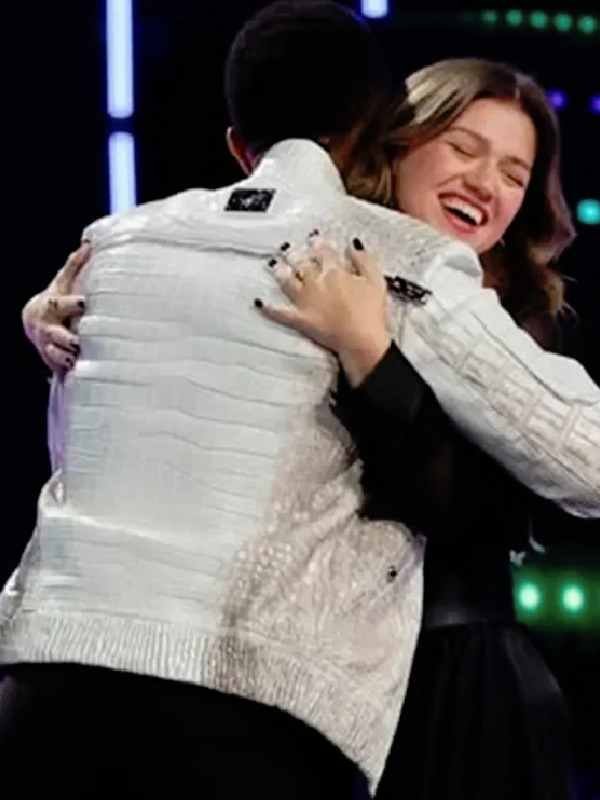 The Voice 2026 John Legend Croc Leather Jacket - Image 4