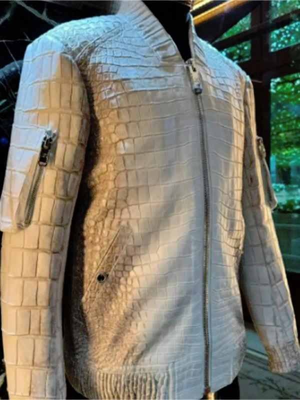 The Voice 2026 John Legend Croc Leather Jacket - Image 6