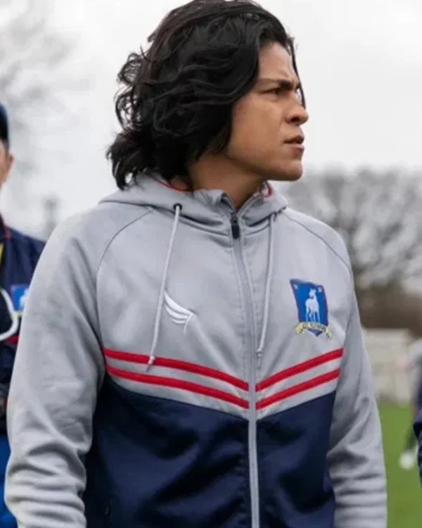 Ted Lasso Gray Track Jacket - Image 2