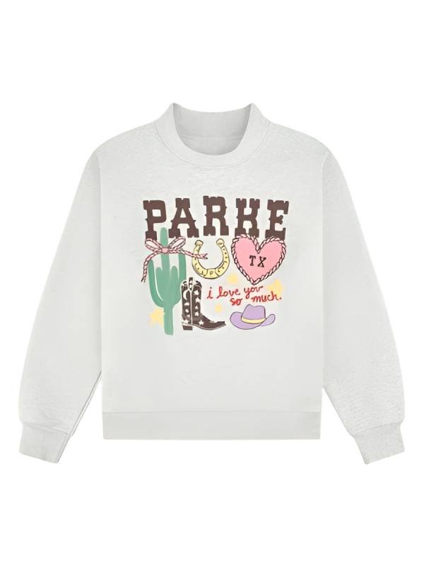 Texas Graphics Mockneck Sweatshirt