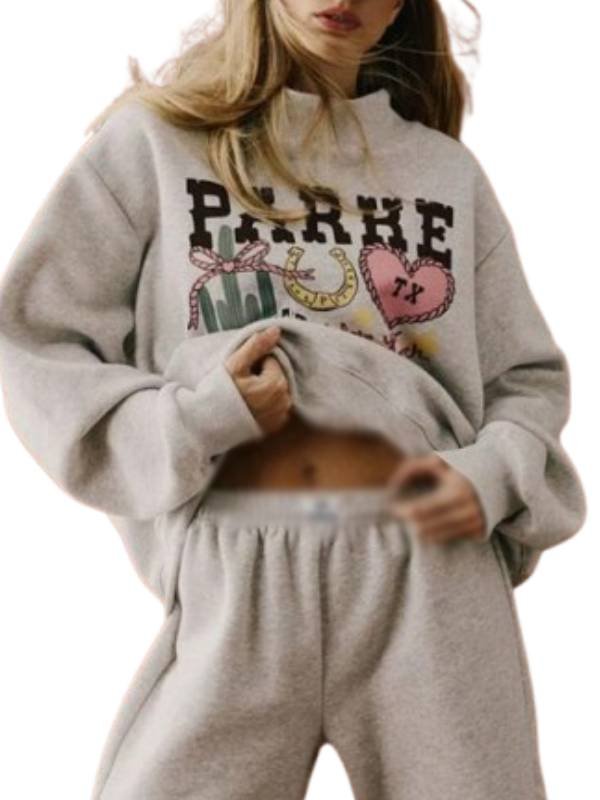 Texas Graphics Mockneck Sweatshirt