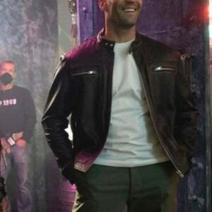 Jason Statham The Expendables 4 Biker Jacket