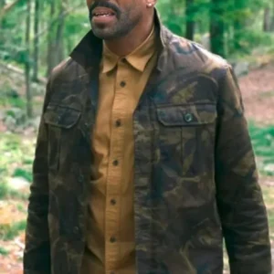 The Four Seasons Colman Domingo Camo Utility Jacket