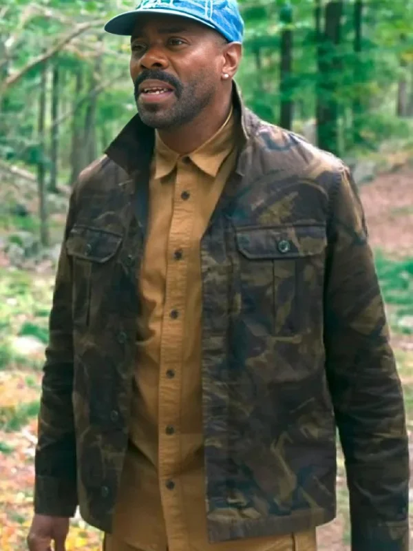 The Four Seasons Colman Domingo Camo Utility Jacket