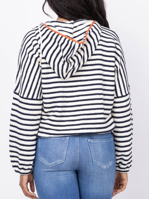 The Four Seasons S2 Tina Fey Striped Hoodie - Image 2