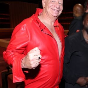 The Roast of Kevin Hart 2026 Jeff Ross Red Leather Jacket