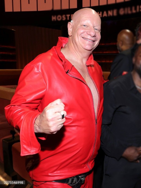 The Roast of Kevin Hart 2026 Jeff Ross Red Leather Jacket