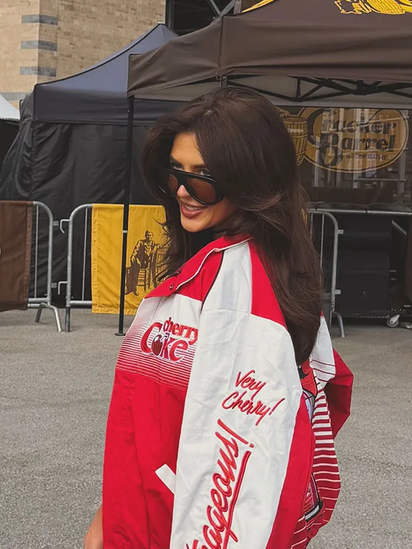 Very Cherry Coke Natalie Phee Racing Jacket