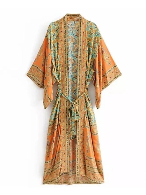 Yellowstone S5 Kelly Reilly Floral Robe - Image 4