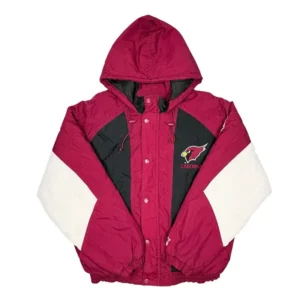 Arizona Cardinals Body Check Half-Zip Hooded Jacket