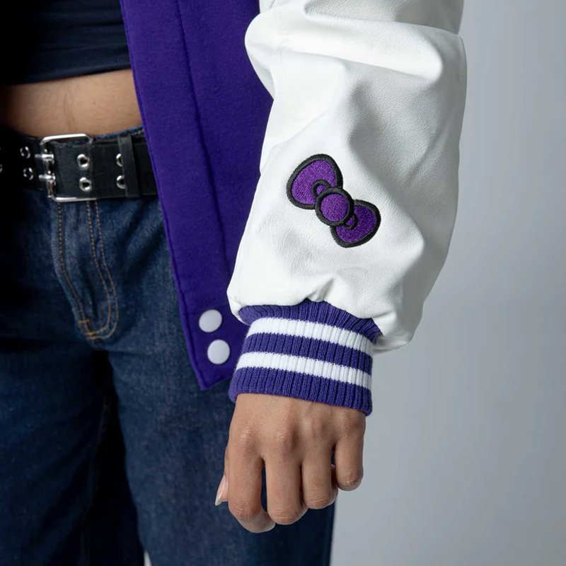 Hello Kitty Sacramento Kings Varsity Jacket - Image 3